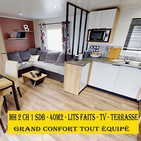 Mh6Pers-2Ch-1Sdb-Lits Faits-40M2-Terrasse-Tv--Grand Confort-Empl Calme-Kerlann Понт-Авен Экстерьер фото
